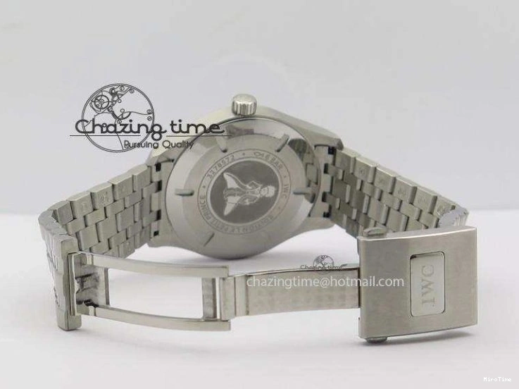 MIROTIME 0523 Compact Mark XVIII IW327001 SS Mk Maker Best Edition Black Dial On SS Bracelet A 7301